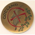 Gotland Geocoin Antique gold